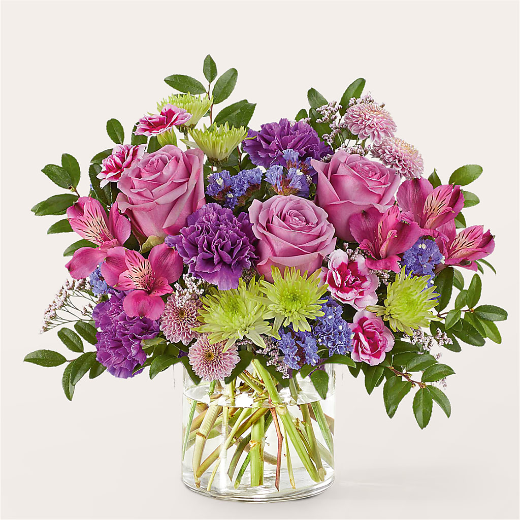 Glass Half Full Bouquet – MEME'S FLOWER SHOP LLC, Bay Minette AL
