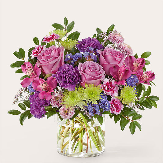 Glass Half Full Bouquet – MEME'S FLOWER SHOP LLC, Bay Minette AL