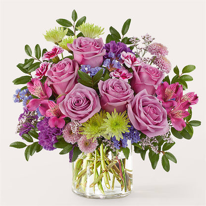 Glass Half Full Bouquet – MEME'S FLOWER SHOP LLC, Bay Minette AL