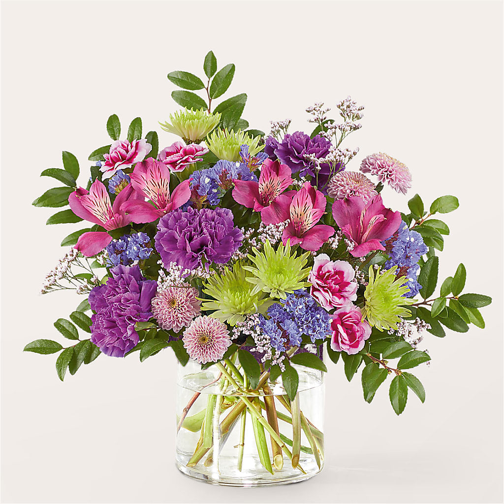 Glass Half Full Bouquet – MEME'S FLOWER SHOP LLC, Bay Minette AL
