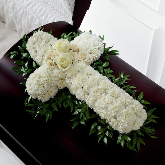 Corona fúnebre "Recuerdos de Paz" (Estándar)