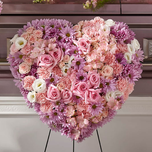 Heaven's Light Heart – MEME'S FLOWER SHOP LLC, Bay Minette AL