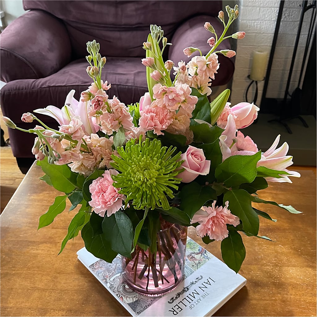 Pretty in Pink Bouquet – MEME'S FLOWER SHOP LLC, Bay Minette AL