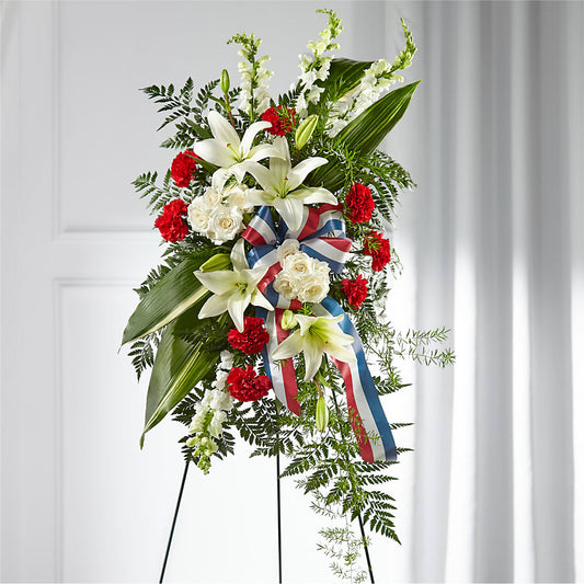 Corona funeraria "Estrellas de la vida"