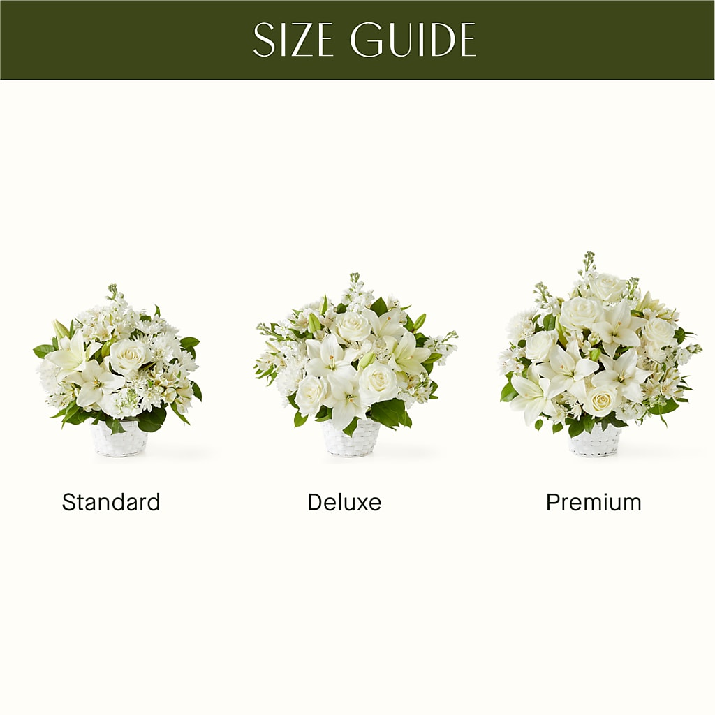 Peaceful Reflections Arrangement – MEME'S FLOWER SHOP LLC, Bay Minette AL