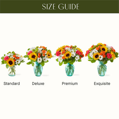 Sun-drenched Blooms Bouquet – MEME'S FLOWER SHOP LLC, Bay Minette AL