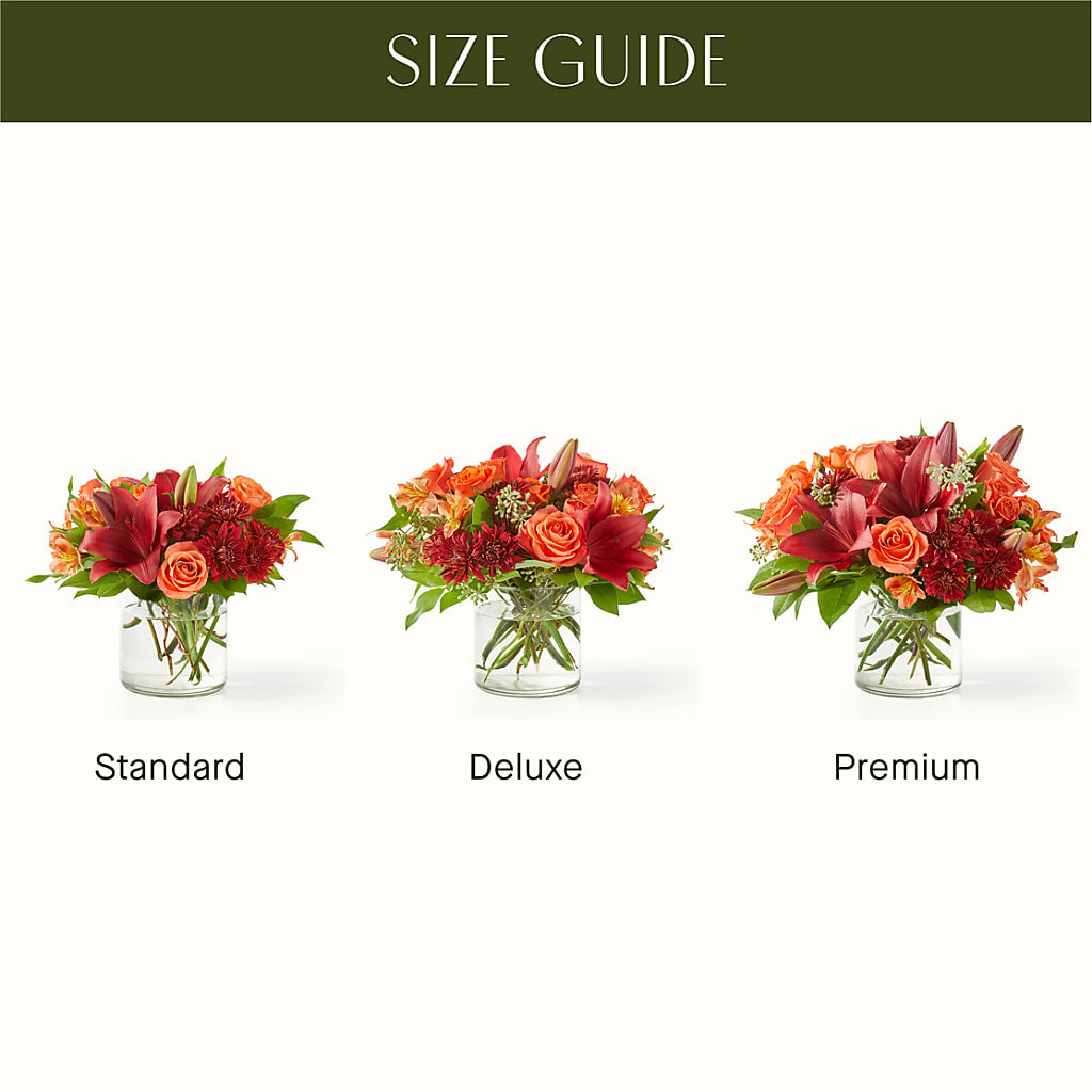 Crimson Leaves Bouquet – MEME'S FLOWER SHOP LLC, Bay Minette AL