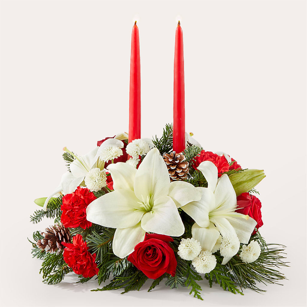 Seasonal Festivities Centerpiece – MEME'S FLOWER SHOP LLC, Bay Minette AL