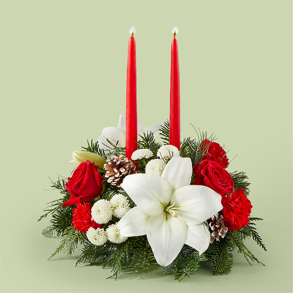 Seasonal Festivities Centerpiece – MEME'S FLOWER SHOP LLC, Bay Minette AL