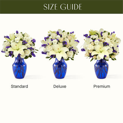 Sapphire Rush Bouquet – MEME'S FLOWER SHOP LLC, Bay Minette AL