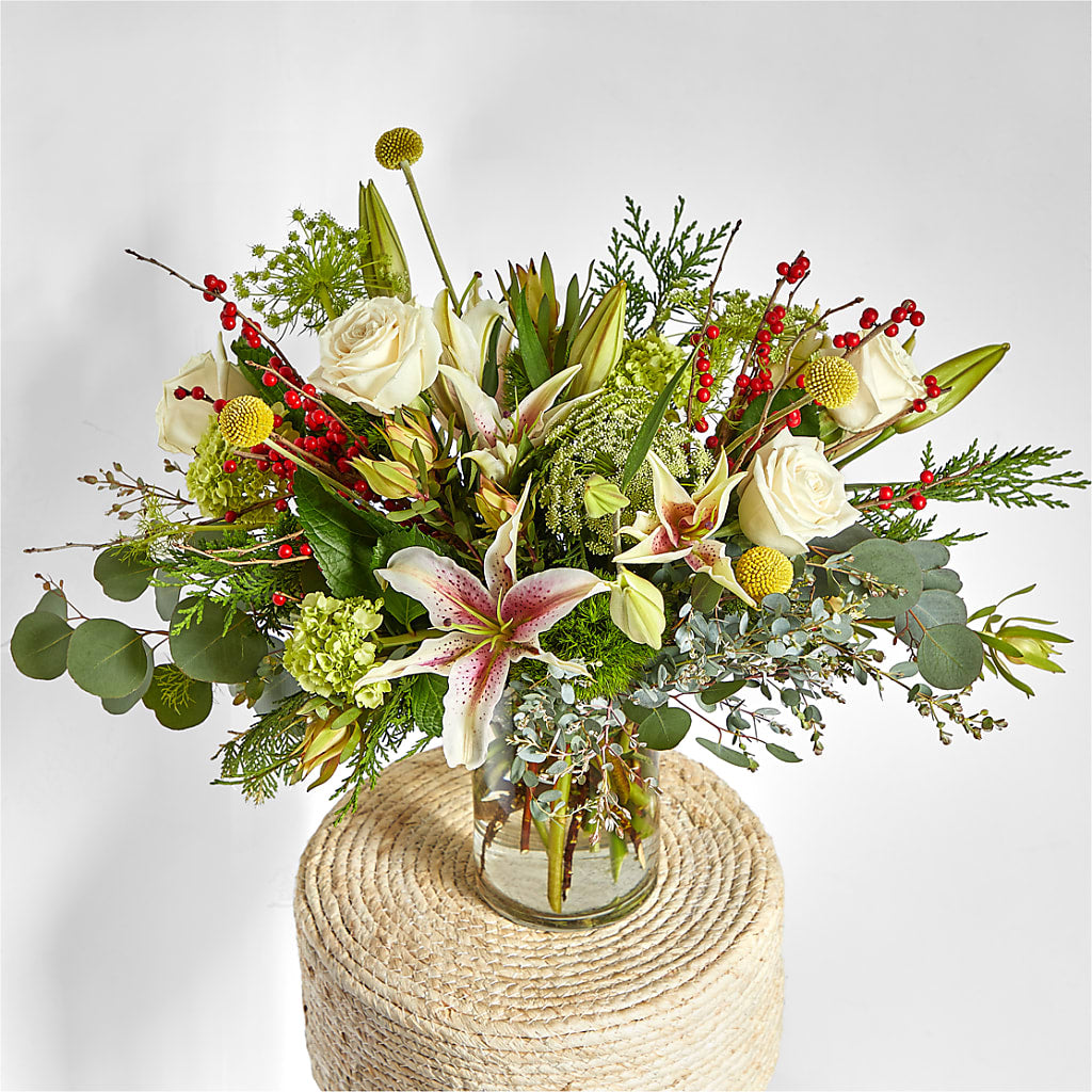 Berry & Bright Bouquet – MEME'S FLOWER SHOP LLC, Bay Minette AL