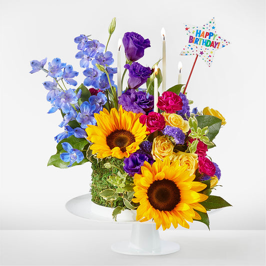 Tarta floral Estrella del día