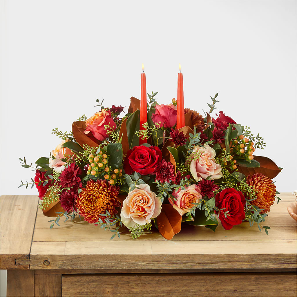 Gather Near Centerpiece – MEME'S FLOWER SHOP LLC, Bay Minette AL