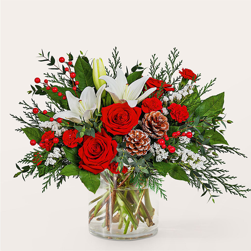 Best in Snow Bouquet – MEME'S FLOWER SHOP LLC, Bay Minette AL
