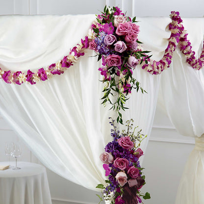 Color & Light Chuppah Decor – MEME'S FLOWER SHOP LLC, Bay Minette AL