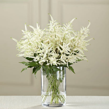 White Astilbe Bouquet – MEME'S FLOWER SHOP LLC, Bay Minette AL
